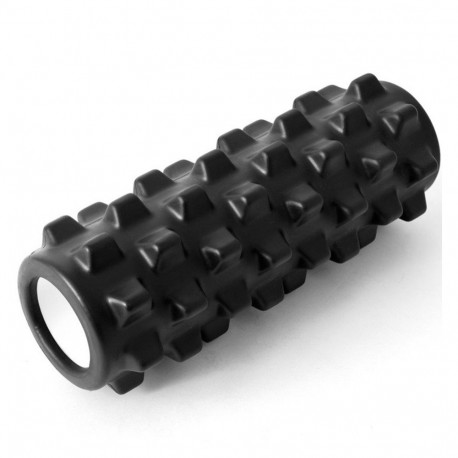 Wałek do masażu SMJ YG021-C 13x33 cm czarny