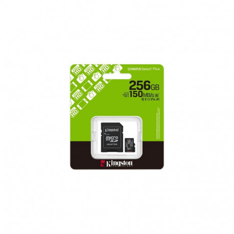 Kingston MicroSD Card Canvas Select Plus 256GB Class 10 + Adapter (SDCS3/256)