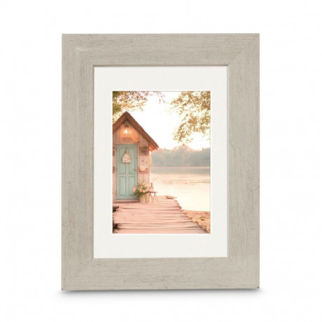 Hama plastikraam 193341 20x30 koos passepartuuga, taupe