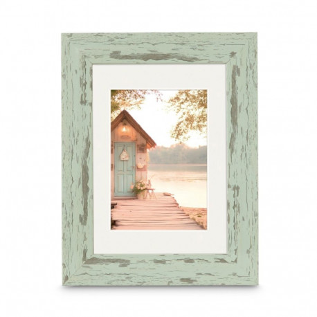 Hama Cottage Plastic Frame 20x30 Pastel Mint incl.Passep.  193336