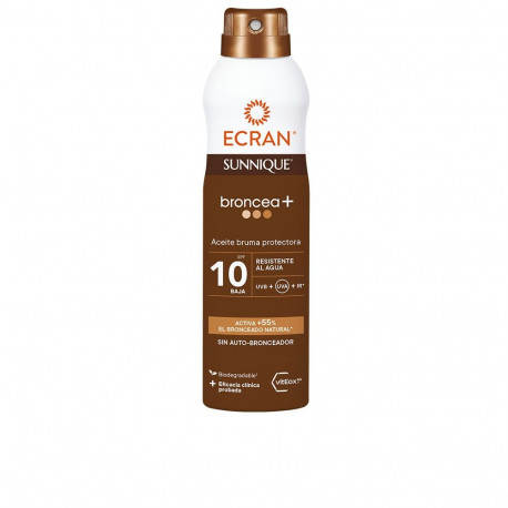 ECRAN SUNNIQUE BRONCEA+ aceite bruma SPF10 250 ml