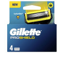 GILLETTE FUSION PROSHIELD cargador 4 recambios