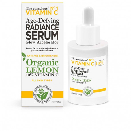 THE CONSCIOUS™ VITAMIN C age-defying radiance serum organic lemon 30 ml