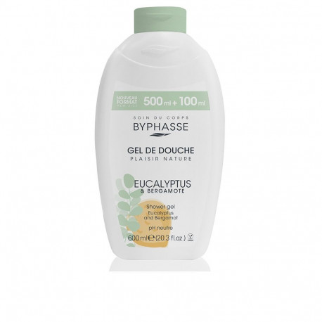 BYPHASSE dušigeel eukalüpt ja bergamot 600ml