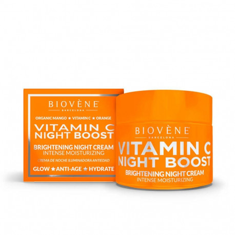 BIOVÈNE öökreem C-vitamiiniga helendav intensiivselt niisutav 50ml