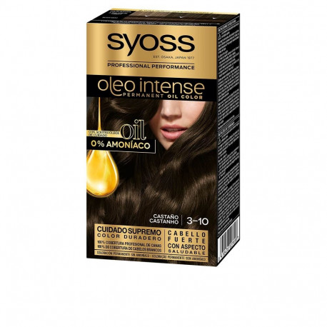 Syoss juuksevärv Oleo Intense #3.10 ammoniaagivaba 5tk, pruun