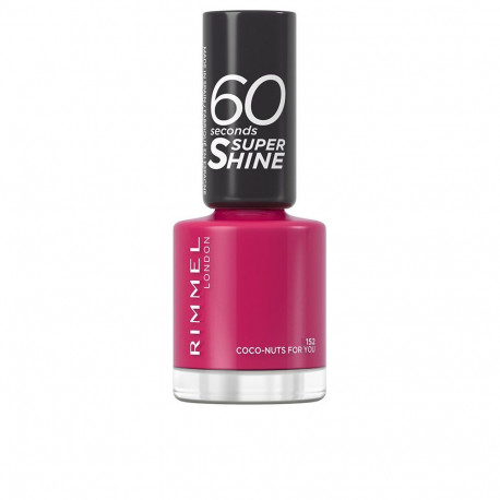 Rimmel London küünelakk 60 Seconds Super Shine 8ml, #152-coco-nuts for you