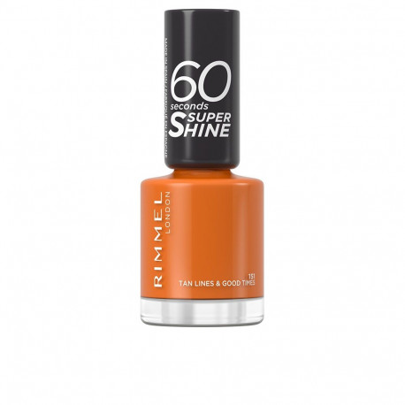 Rimmel London küünelakk 60 Seconds Super Shine 8ml, #151-tan lines & good times