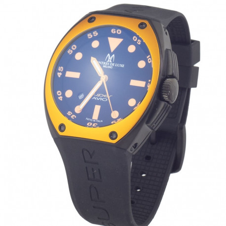 Men's Watch Montres de Luxe 09SA-BK-1002 (Ø 48 mm)