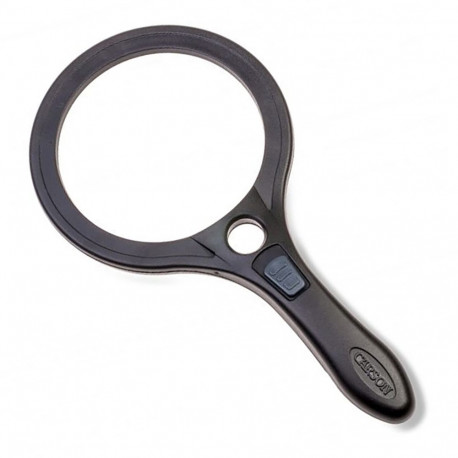 Carson Handheld Magnifier Aspherical 2x110mm AS-95 with LED