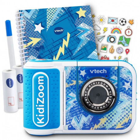 "VTech Kidizoom Print Cam blau limitiertes Bundle"