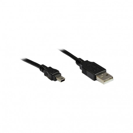 "Good Connections USB 2.0 connector cable A to Mini B 5-pin connector - black - 3 m"