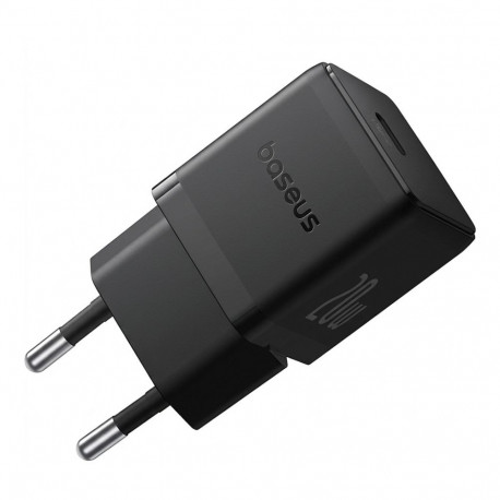 "Baseus Palm USB und USB-C Ladegert 20W EU Schwarz"