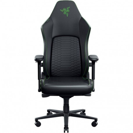 Razer Ergonomic Gaming Chair with Breathable Comfort | Iskur V2 NewGen | Black/Green