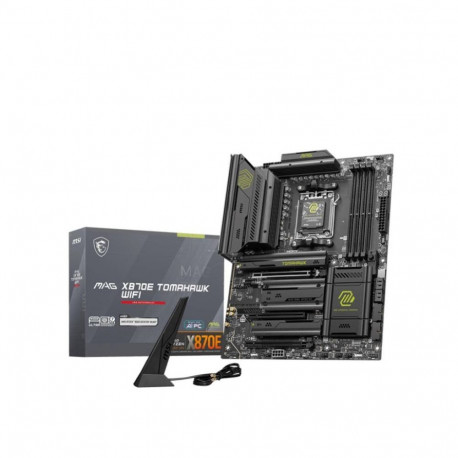 MSI Mainboard||AMD X870E|SAM5|ATX|Memory DDR5|Memory slots 4|3xPCI-Express 16x|4xM.2|1xAudio-In|1xAu