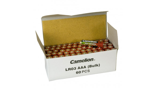 Camelion AAA/LR03, Plus Alkaline, 60 pc(s)