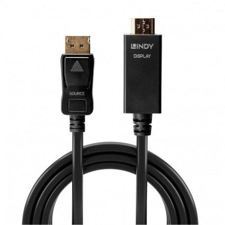 LINDY CABLE DISPLAY PORT TO HDMI 2M/36922