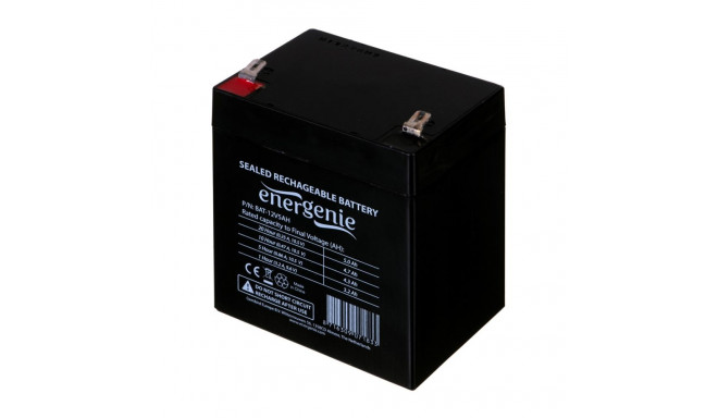 Gembird 12V, 5Ah Sealed Lead Acid (VRLA)