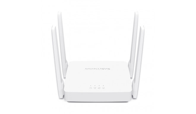Mercusys AC10 juhtmevaba ruuter Fast Ethernet kahe sagedusalaga (2.4 GHz / 5 GHz) valge