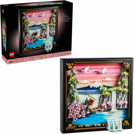 LEGO 31218 Art Japanese Cherry Blossom Landscape, Construction Toy
