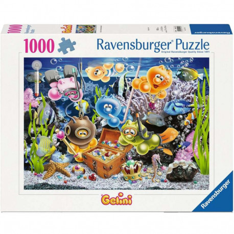 Puzzle Gelini im Unterwasserspaß (1000 Teile)