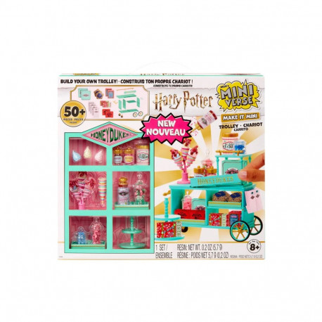 MGA Entertainment MGA's Miniverse - Make It Mini Honeydukes Trolley Harry Potter Mini Collectibles, 
