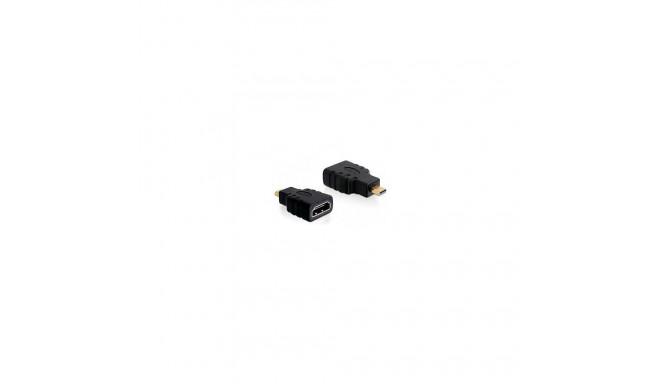 Adapter micro HDMI-D Stecker -> A Buchse (schwarz)