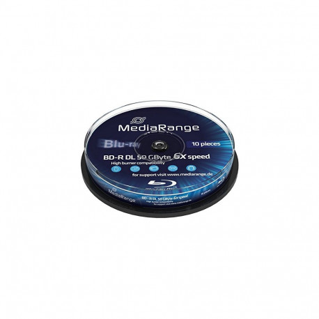 BD-R 50 GB (6fach, 10 Stück, Retail)