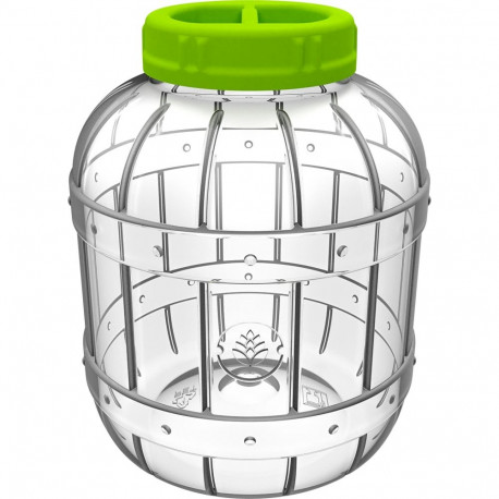 Browin 602015 multifunktsionaalne purk, 5L, PET, 100mm, BPA-vaba, kaanega