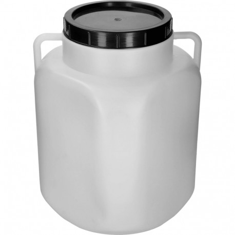 Square Barrel 50 L, white, with handles, BROWIN 360450, 36x36x52 cm