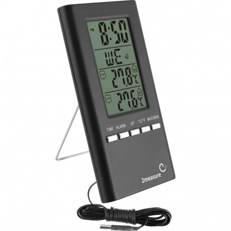 Weather Station 2MEASURE 172801 Electronic probe black 0°C-50°C -20°C-50°C Probe Length 1.3 m
