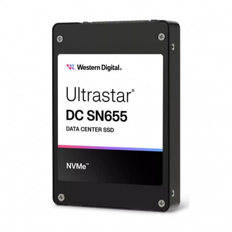 SSD|WESTERN DIGITAL|SSD series Ultrastar DC SN655|3.84TB|PCIe Gen4|NVMe|NAND flash technology TLC|Wr
