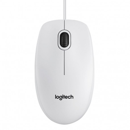 Logitech hiir B100, valge (910-003360)