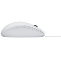 Logitech mouse B100, white (910-003360)