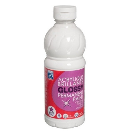 Akrüülvärv 500ml 001 white Glossy C&Co