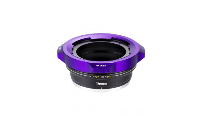 7Artisans objektiiviadapter PL 4in1 E/L/RF/Z, lilla