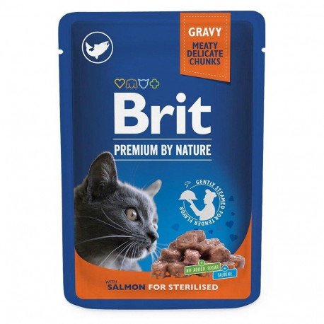 Brit Premium lõhe steriliseeritud kassidele 100g