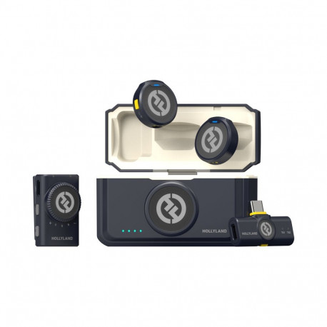 Hollyland LARK M2 Mini Combo with Camera RX + USB-C RX