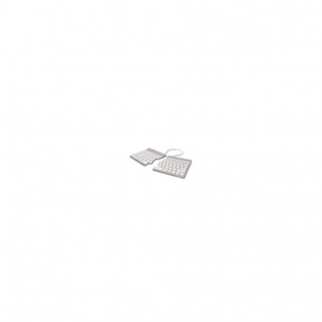 R-Go klaviatuur Split Break Bluetooth US-paigutus, valge