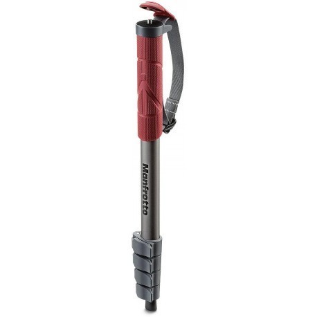 Manfrotto üksjalg MMCOMPACT-RD, punane