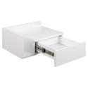 Öökapp ASHLAN 40x32xH16,5cm, valge