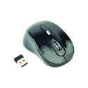 Gembird 6-nupuline juhtmevaba optiline hiir MUSW-6B-01 USB must