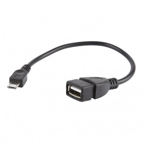 Cablexpert USB OTG AF–Micro BM kaabel, 0.15 m