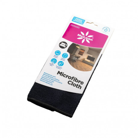 McLean Mikrokiudlapp must, 1tk, 35x35cm, etiketiga