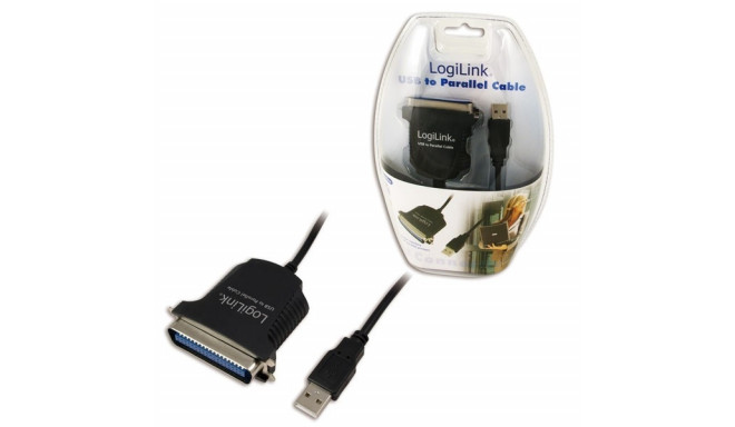 Centronics 36-pin (IEEE1284), 1.5m USB adapter