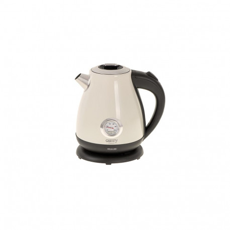 CR 1344 kreemikas metallist veekeetja termomeetriga 1,7l