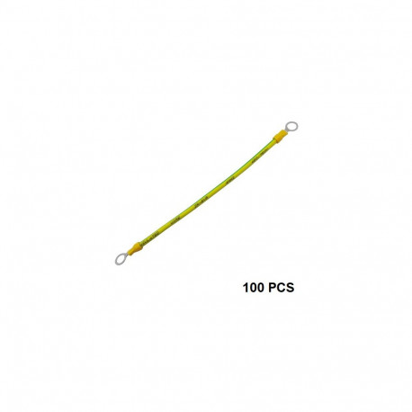 Grounding Cable, Cooper, 4 mm2, 20cm, 100pcs