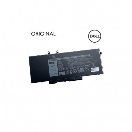 Notebook Battery DELL 4GVMP, 68Wh, Original