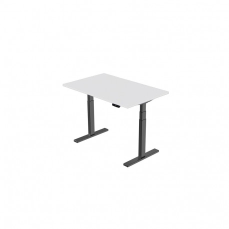 Height-Adjustable Table, 139cm x 68cm, White