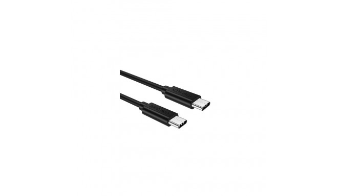 Cable CHOETECH Type-C - Type-C, PD20W, Black, 3m